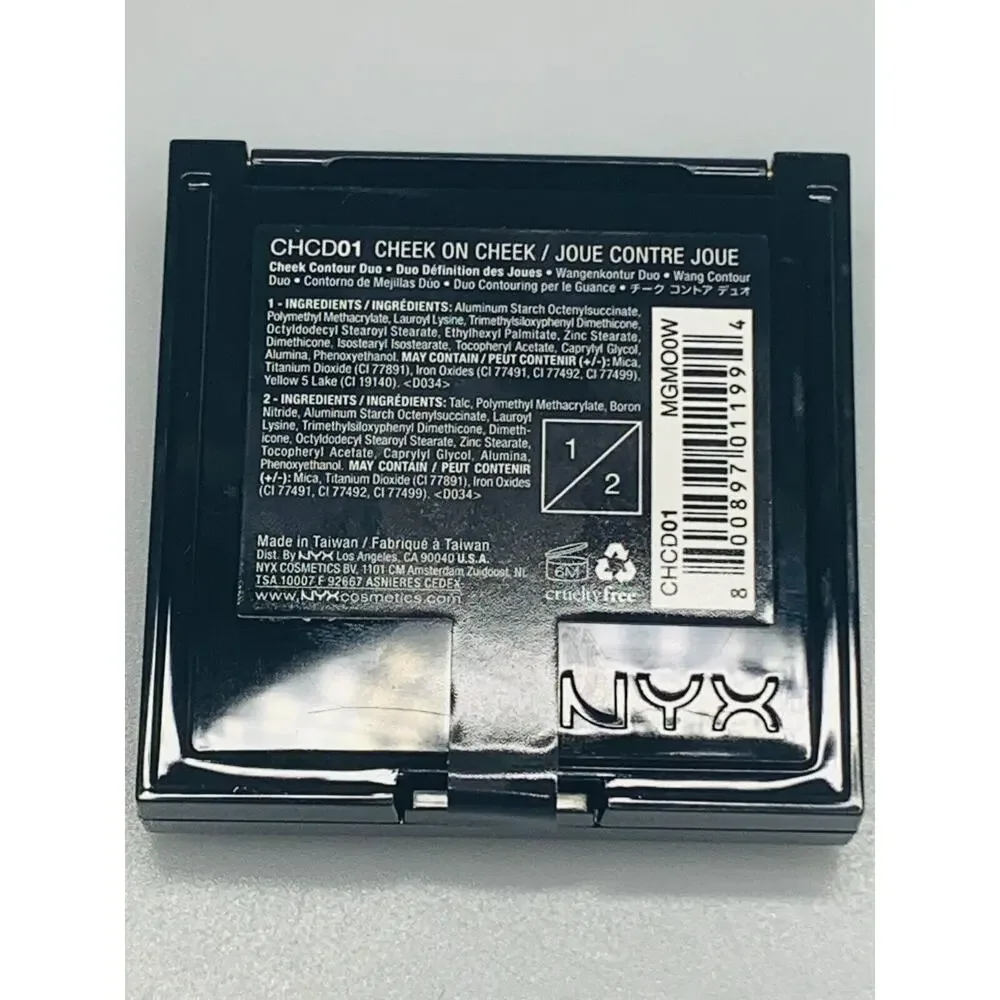 NYX Cheek Contour Due Palette CHCD01, BRAND NEW, Sealed
